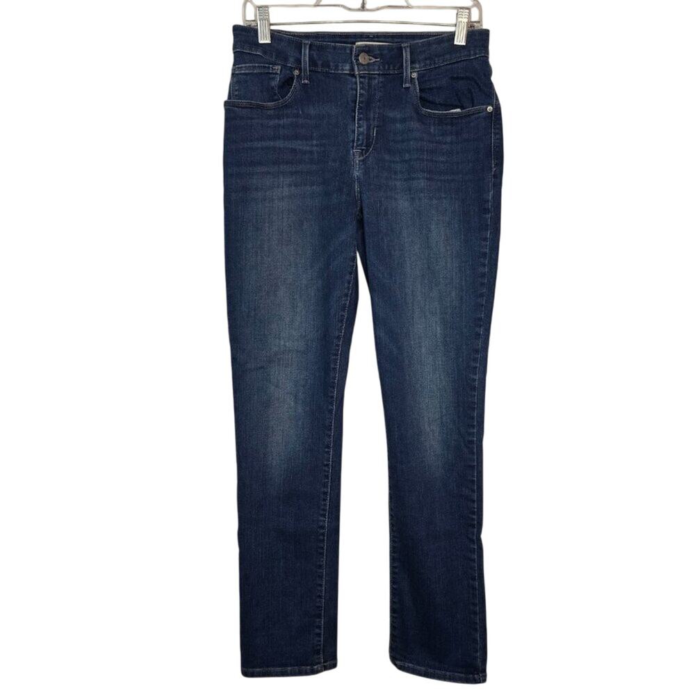 Levi's Women's Skinny Jeans in Dark Indigo Blue